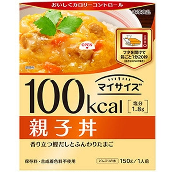 –　大塚食品100kcal　My　Hometastic　Size　低卡雞肉親子丼150g　HK