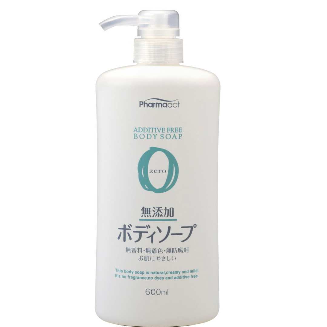 熊野油脂 - Pharmaact Zero 無添加沐浴露 600ml