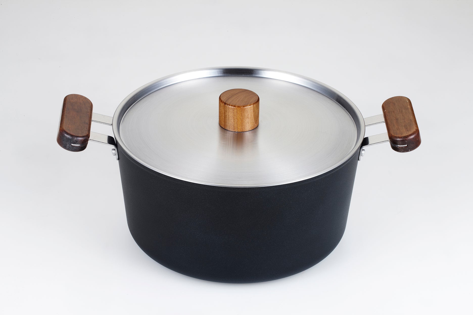 韓國製 Ecoramics OSLO 一體成型鋁版不黏湯鍋24 cm (附蓋)