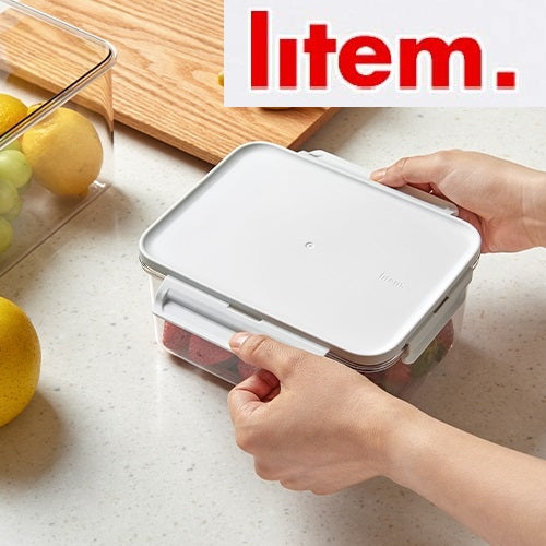 韓國 Litem EcoSnap 食物專用密實盒 620ml Size 2 象牙白