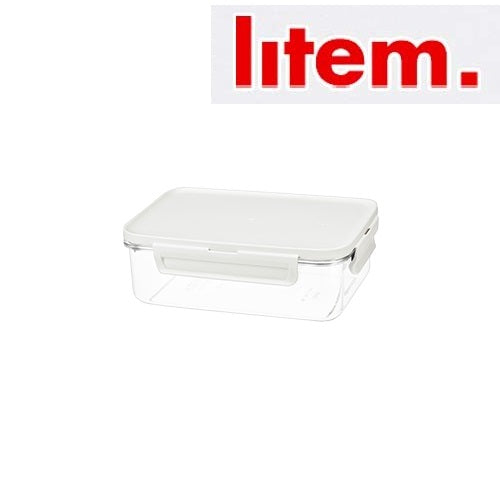 韓國 Litem EcoSnap 食物專用密實盒 1.2L Size3 象牙白