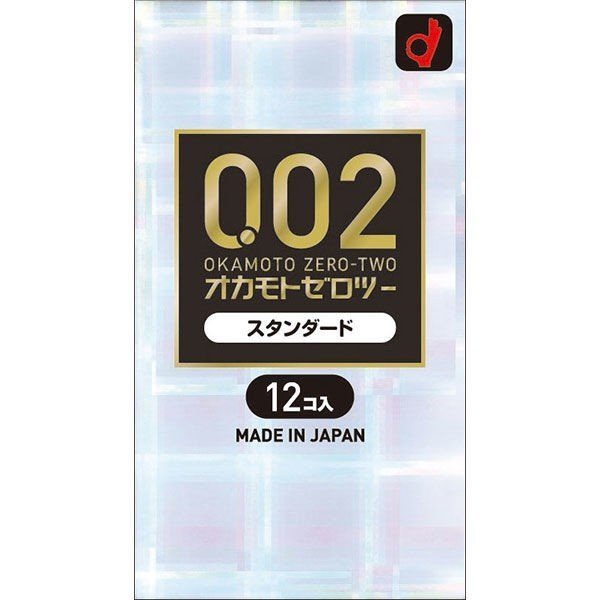 岡本 - 日本版 0.02 超薄安全套 12片裝 普通碼（平行進口）