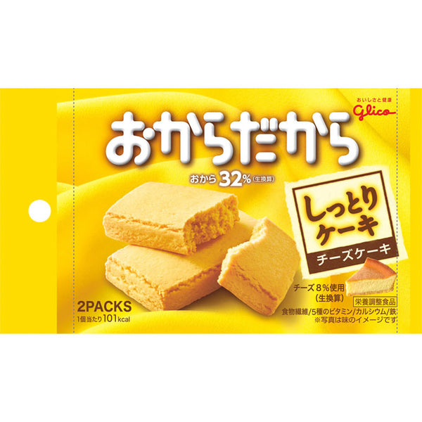 固力果 豆腐渣製 芝士蛋糕味餅乾條 2條
