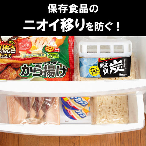 日本ST雞仔牌脫臭炭消臭劑70g - 冰箱冰格專用