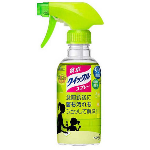 花王-速效除菌噴霧劑 可用於餐桌 嬰兒童玩具 300毫升 (綠茶香氣)