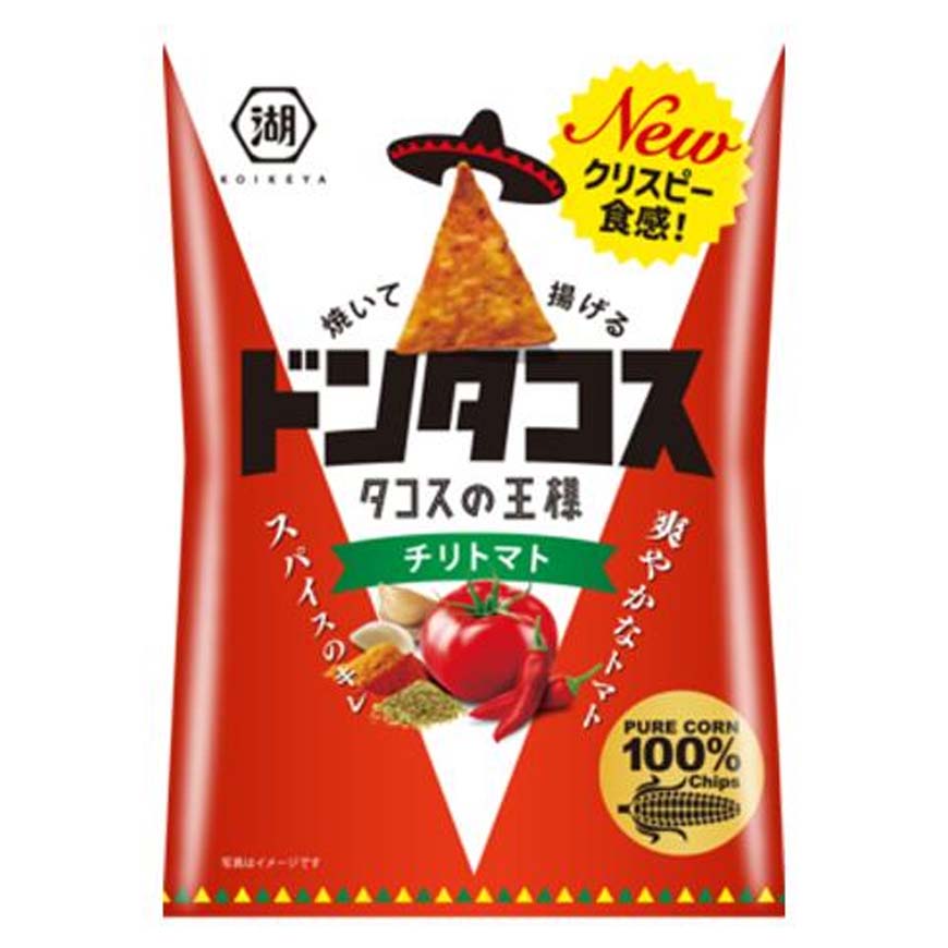 湖池屋 - 日本香辣蕃茄味粟米脆片 73g