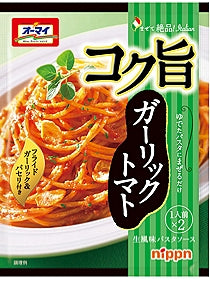 日本製粉 NIPPN Oomai 濃蕃茄大蒜意粉醬