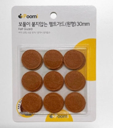 Poomi 韓國製桌椅腳套 -圓形 30mm 16 個